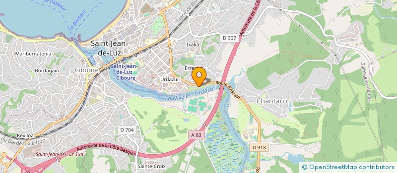 localisation de l'entreprise L'ART DU SPECTACLE à SAINT-JEAN-DE-LUZ