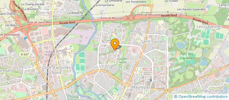 localisation de l'entreprise L'ART DU TAO à RENNES