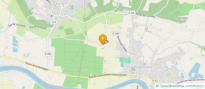 localisation de l'entreprise L'ART DU TAO  PRIGONRIEUX