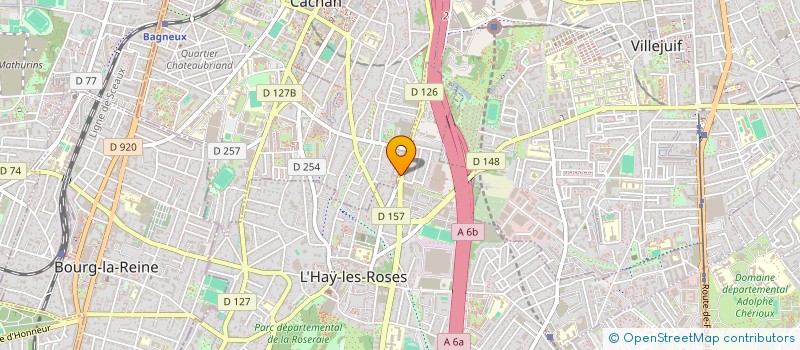 localisation de l'entreprise L'ART DU TAPIS BLEU  CACHAN