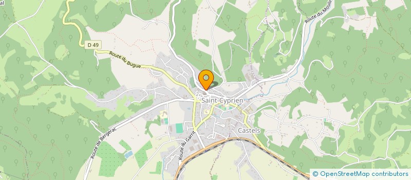 localisation de l'entreprise L ART DU TEMPS à BEYNAC-ET-CAZENAC