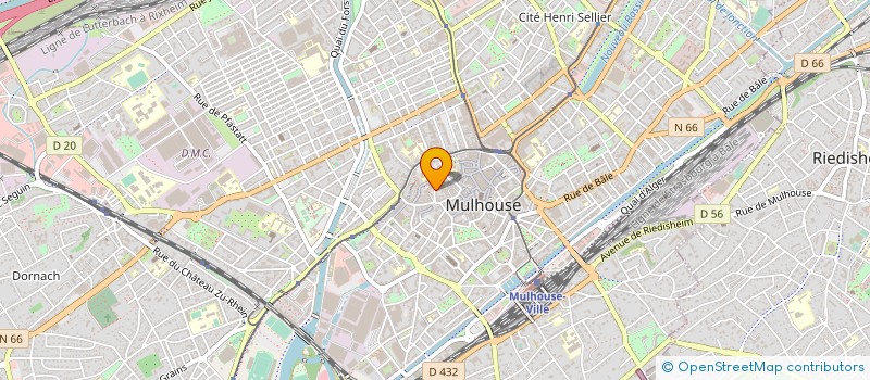 localisation de l'entreprise L'ART DU TEMPS  MULHOUSE