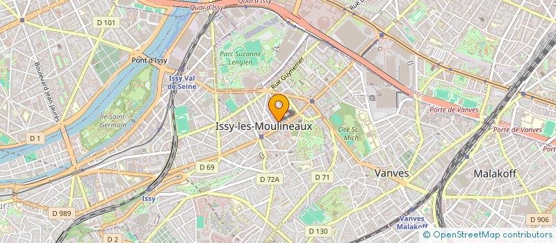 localisation de l'entreprise L'ART DU TEMPS ISSY à ISSY-LES-MOULINEAUX