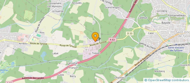 localisation de l'entreprise L'ART DU TIRAGE  ANGRESSE