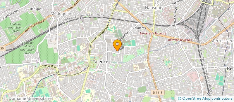 localisation de l'entreprise L'ART DU TOUT  TALENCE