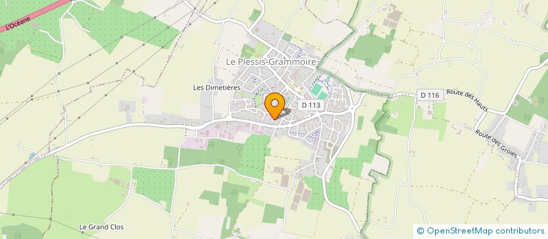 localisation de l'entreprise L'ART EN BOITE  LE PLESSIS-GRAMMOIRE