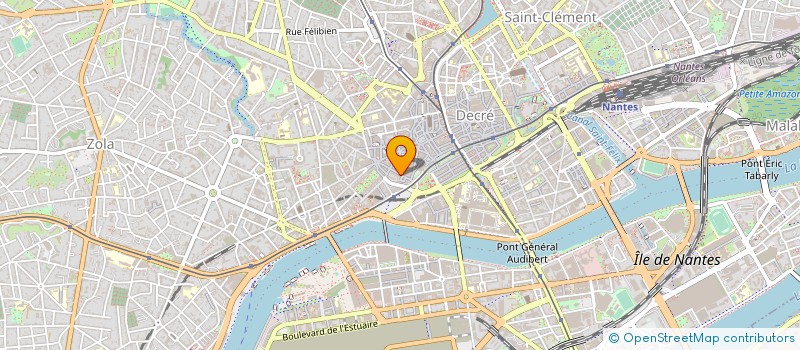 localisation de l'entreprise L ART EN BULLES à NANTES