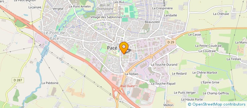 localisation de l'entreprise L'ART EN LIBERTE à PACE