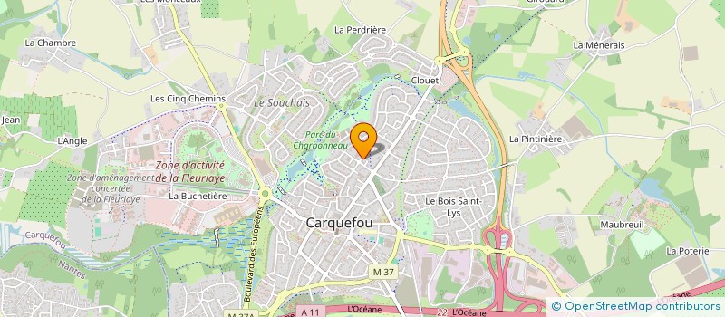 localisation de l'entreprise L'ART EN MON SEIN à CARQUEFOU
