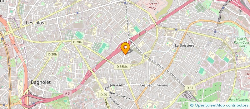 localisation de l'entreprise L'ART EN PARTAGE  ROMAINVILLE