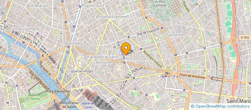 localisation de l'entreprise L'ART EN SCENES  PARIS