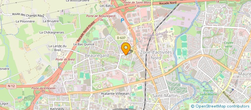 localisation de l'entreprise L ART EN STOCK à RENNES
