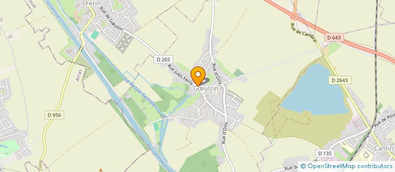 localisation de l'entreprise L'ART EN TOUT POINT  GULZIN