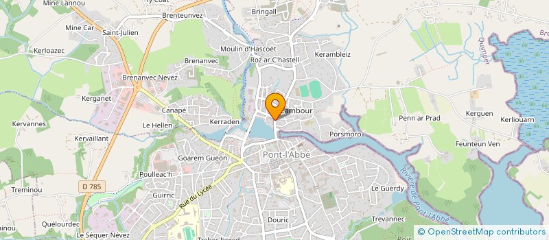 localisation de l'entreprise L ART EN VIE à PONT-L'ABBE