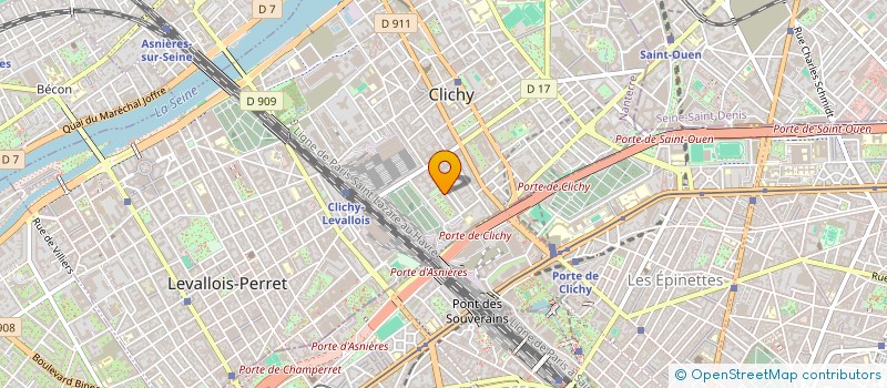 localisation de l'entreprise L'ART EN VIE à CLICHY