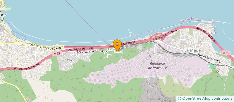 localisation de l'entreprise L'ART ENCONTRE COMPAGNIE à MARTIGUES