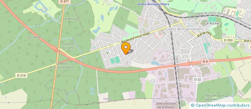 localisation de l'entreprise L'ART EST FREQUENT  GRETZ-ARMAINVILLIERS