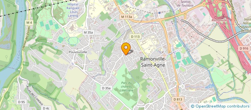 localisation de l'entreprise L'ART EST LA NUANCE à RAMONVILLE-SAINT-AGNE
