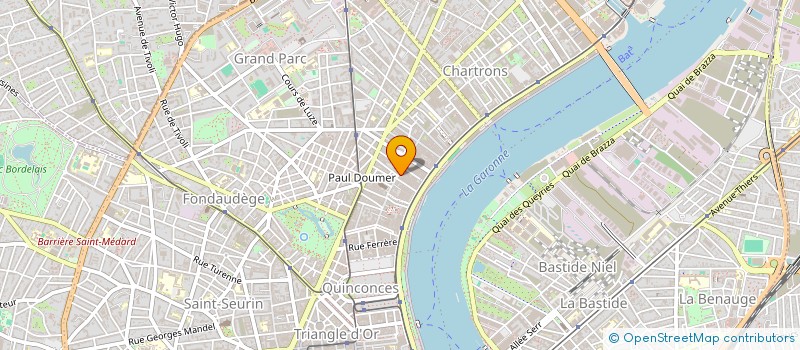 localisation de l'entreprise L'ART EST NET à BORDEAUX