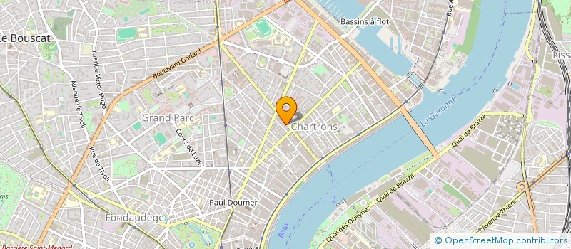 localisation de l'entreprise L'ART ET FACT STUDIO à BORDEAUX