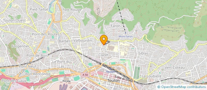 localisation de l'entreprise L ART ET L ETRE à LA VALETTE-DU-VAR
