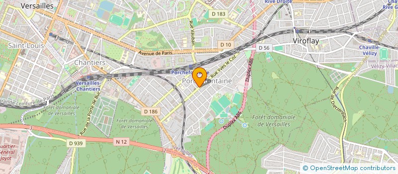 localisation de l'entreprise L ART ET LA MANIERE à VERSAILLES