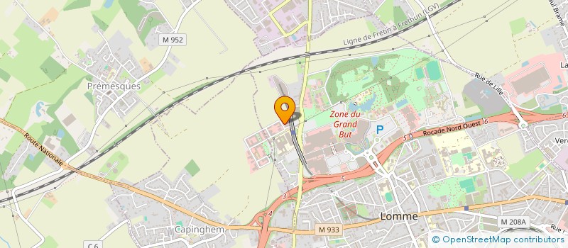 localisation de l'entreprise L'ART ET LA MANIERE à LILLE