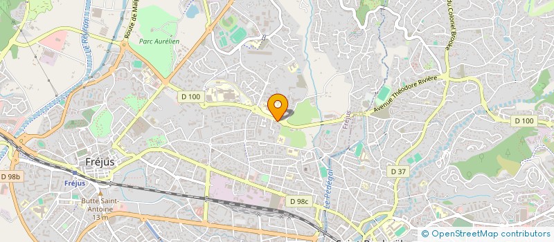 localisation de l'entreprise L'ART ET LA MANIERE à FREJUS