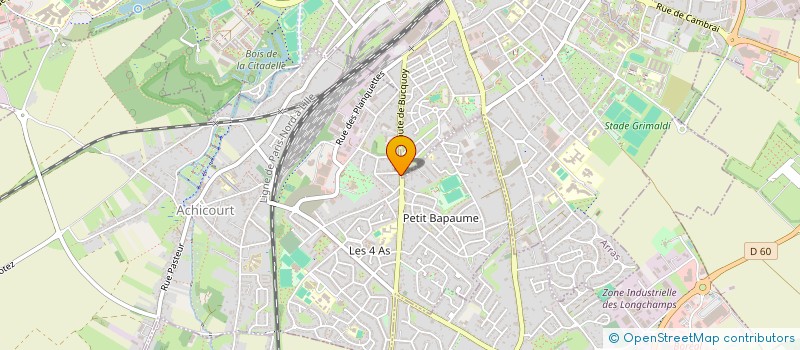 localisation de l'entreprise L'ART ET LA MANIERE à ACHICOURT