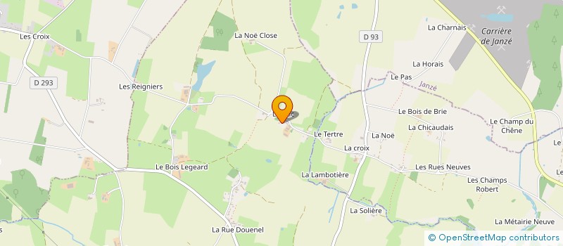 localisation de l'entreprise L'ART ET LA MATIERE  TRESBUF