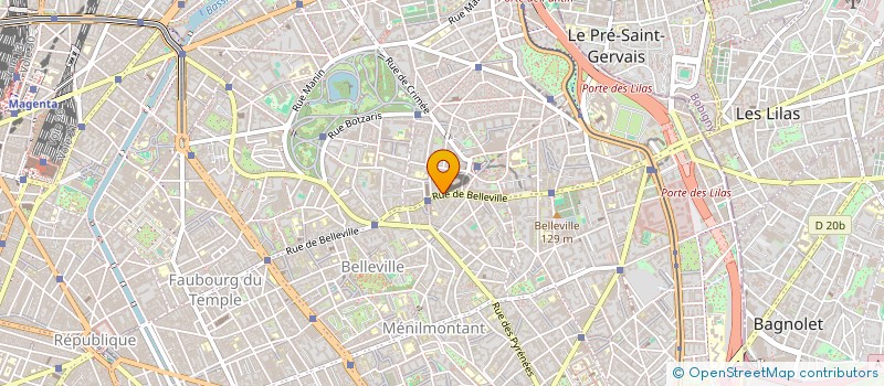 localisation de l'entreprise L'ART ET LA REGLE  PARIS