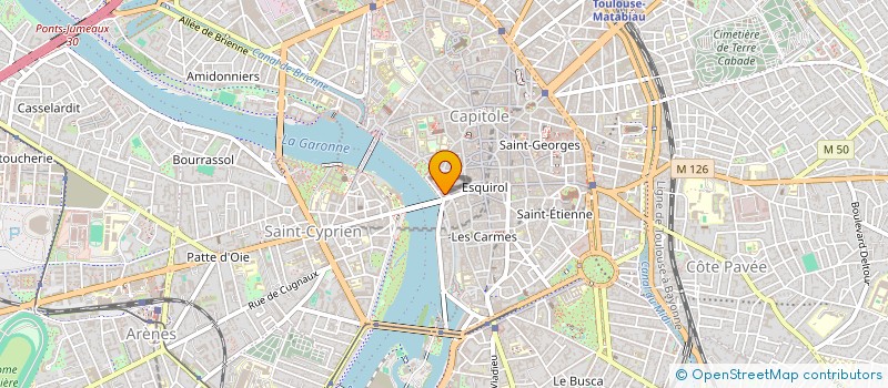 localisation de l'entreprise L'ART ET LE GESTE à TOULOUSE