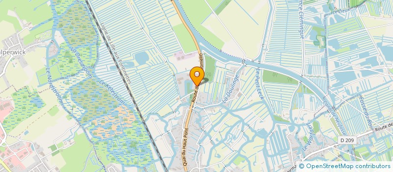 localisation de l'entreprise L'ART HYBRIDE  SAINT-OMER