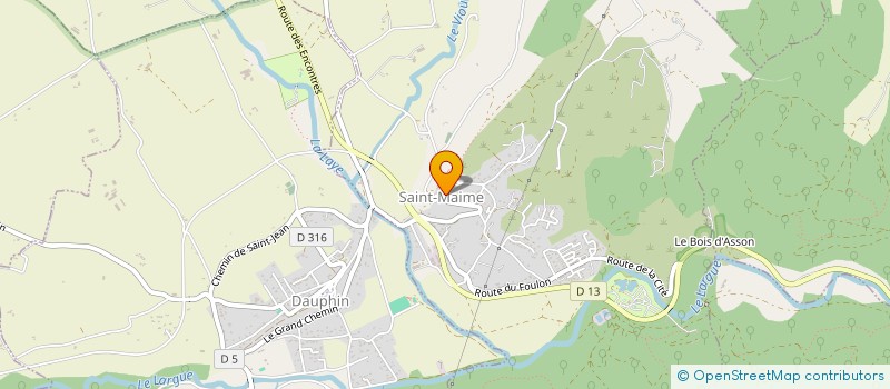 localisation de l'entreprise L'ART & LA MANIERE  SAINT-MAIME