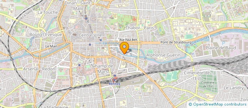 localisation de l'entreprise L'ART O LAVOIR  RENNES