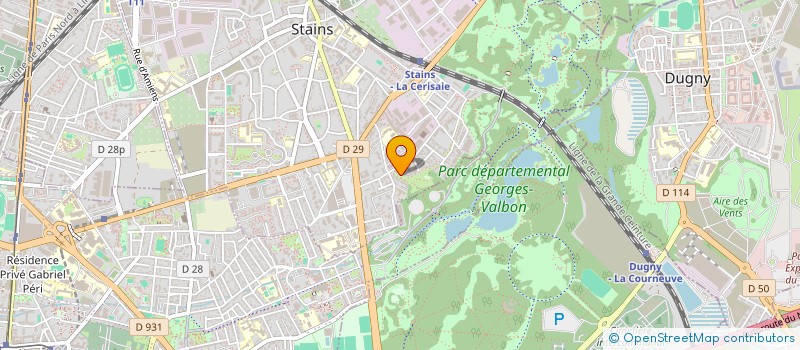localisation de l'entreprise L'ART ORA'STREET à STAINS