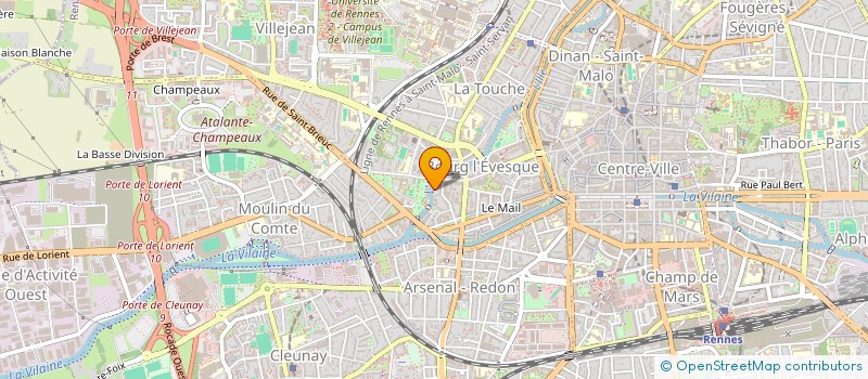 localisation de l'entreprise L'ART PEUT ETRE SPORT à RENNES