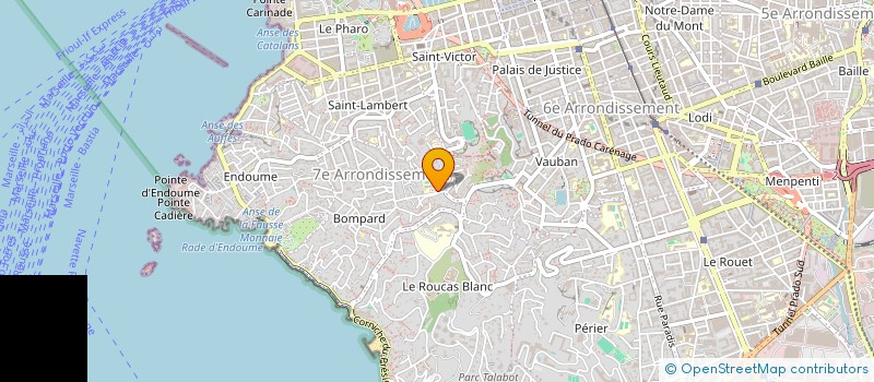 localisation de l'entreprise L ART PREND L AIR à MARSEILLE