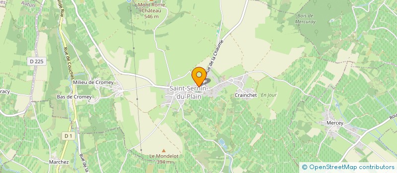 localisation de l'entreprise L'ART PROCHE à SAINT-SERNIN-DU-PLAIN