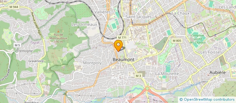 localisation de l'entreprise L'ART RE LA MANIERE à BEAUMONT