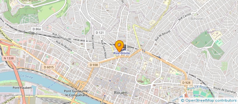 localisation de l'entreprise L'ART'RECREATION à ROUEN