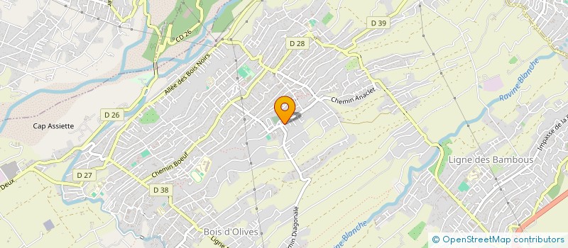 localisation de l'entreprise L'ART-REUNION LONTAN  SAINT-PIERRE