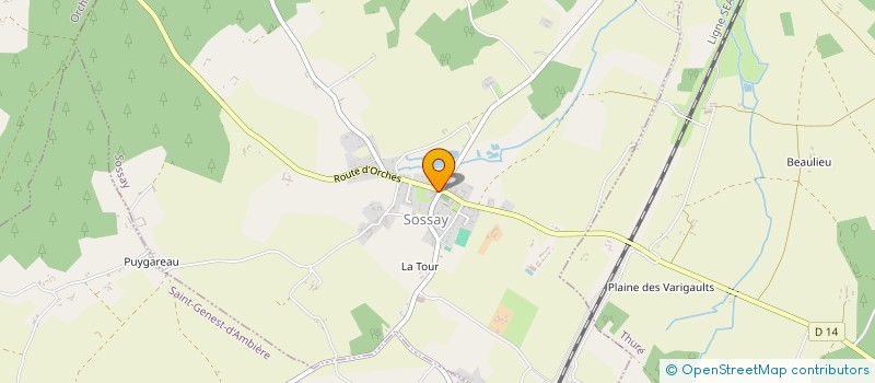 localisation de l'entreprise L'ART RYTHMIE  SOSSAIS