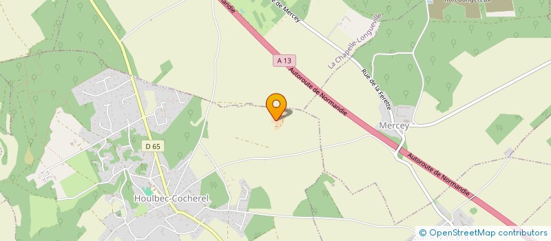 localisation de l'entreprise L'ART S'INVITE  HOULBEC-COCHEREL