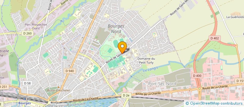 localisation de l'entreprise L'ART SCENE  BOURGES