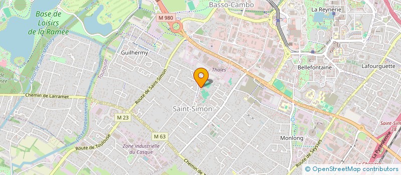 localisation de l'entreprise L ART SCENE à TOULOUSE