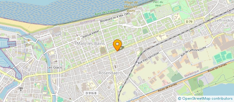 localisation de l'entreprise L'ART TI'SHOW DUNKERQUOIS à DUNKERQUE