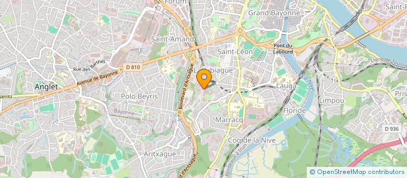 localisation de l'entreprise L ARTA à BAYONNE