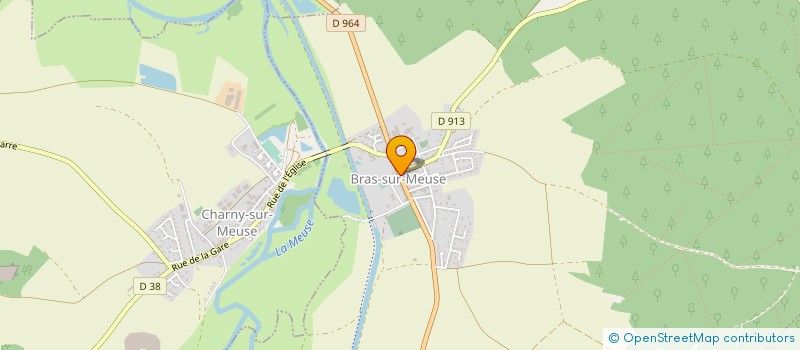 localisation de l'entreprise L'ARTAUMARCE à BRAS-SUR-MEUSE