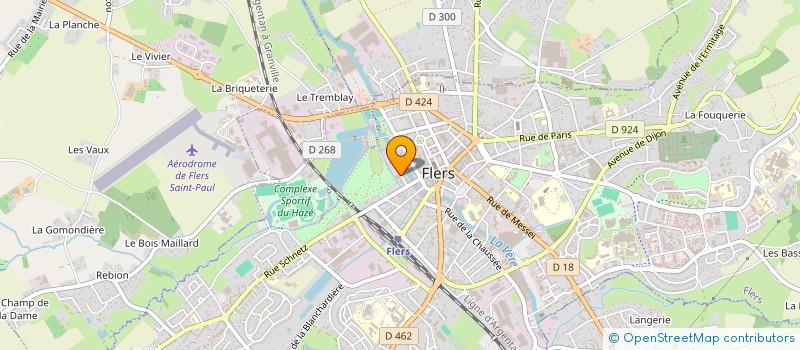 localisation de l'entreprise L'ARTE PER TUTTI à FLERS
